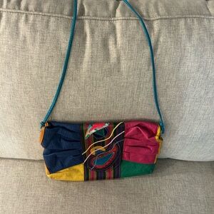 VINTAGE SAMIR LEATHER Colorful Women's Bag